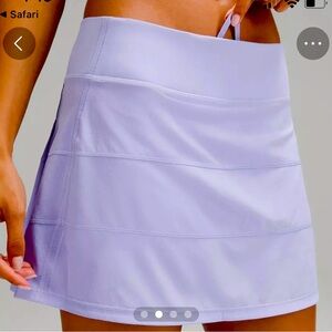 Lululemon lavender rival skirt